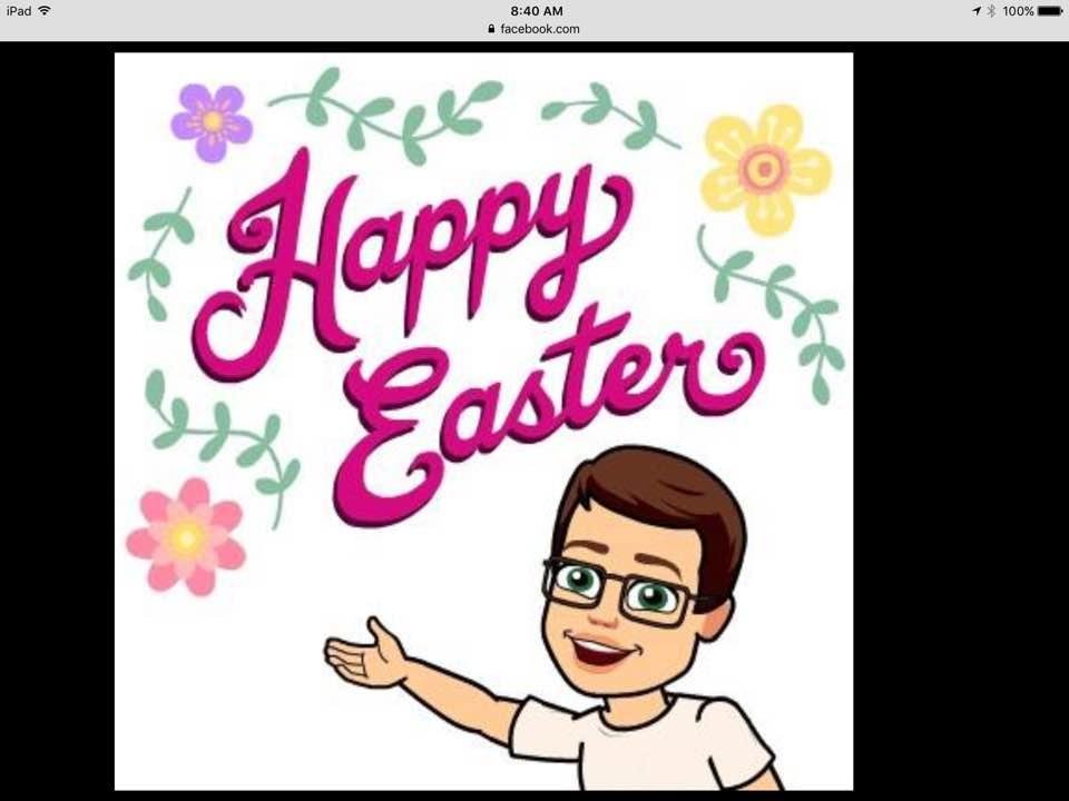 Happy Easter to my Facebook family