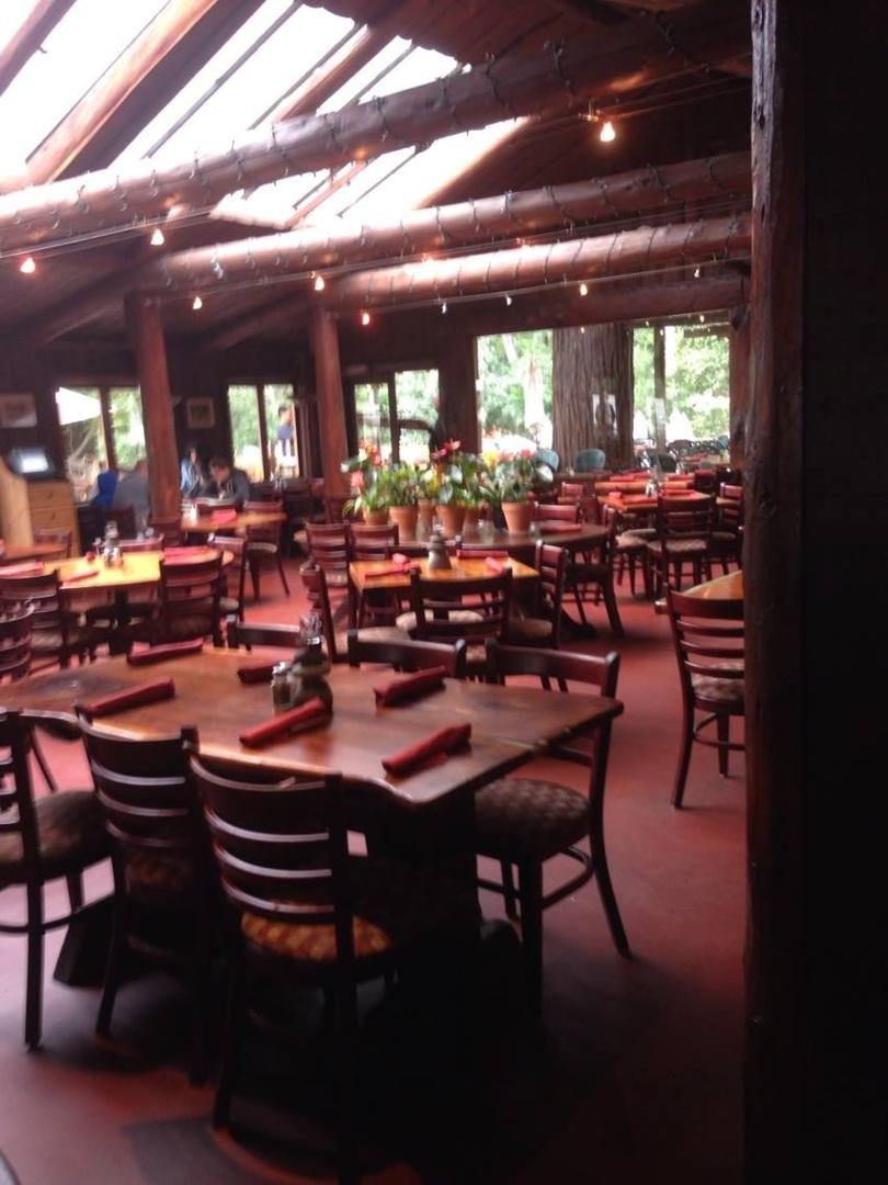 Stopped for Breakfast in Big Sur, at River Inn.
