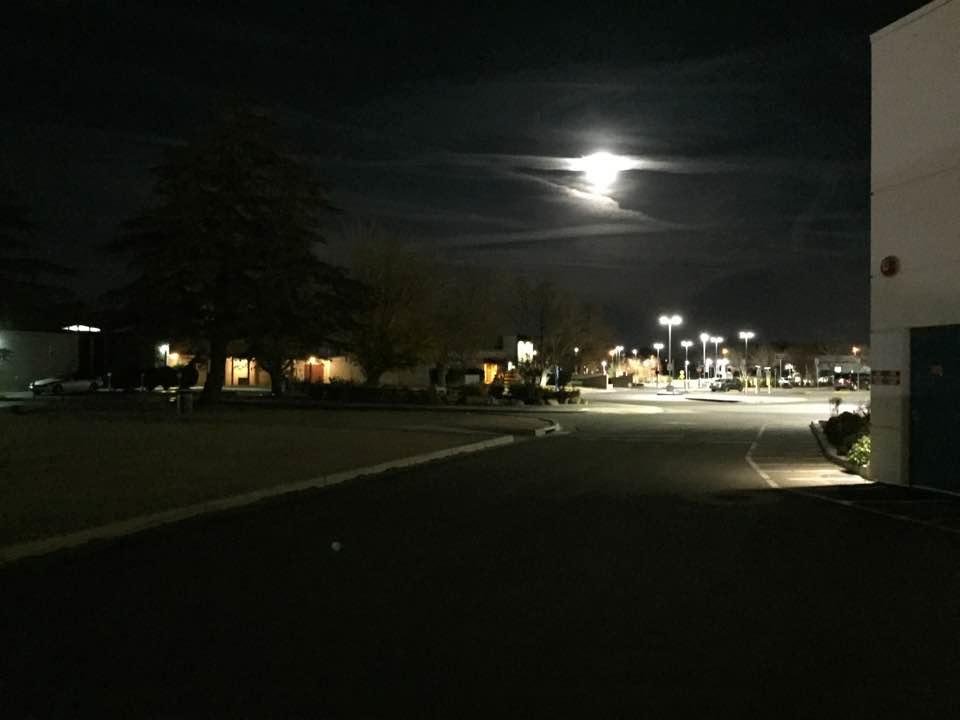 Full moon over AVC.
