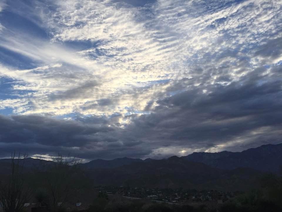 Beautiful and peaceful in Palm Springs...my beautiful wife, glass of great rose wine and enjoying the wonders of nature. Life