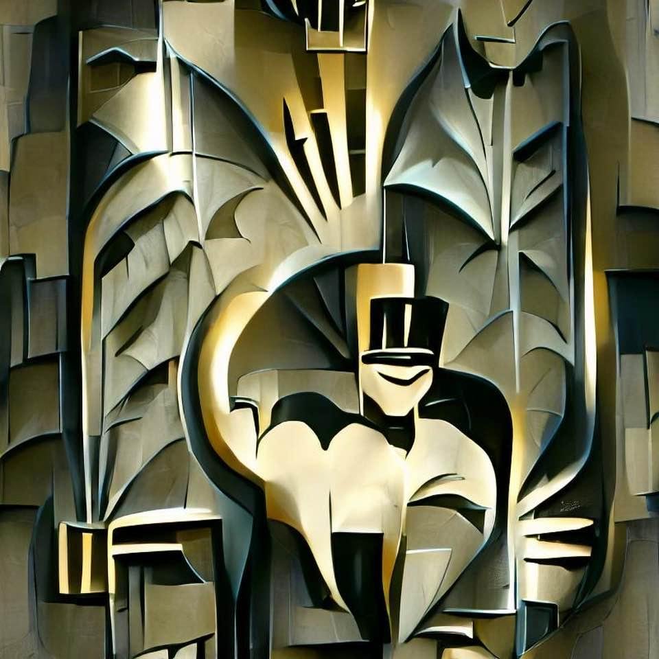 Art Deco Batman