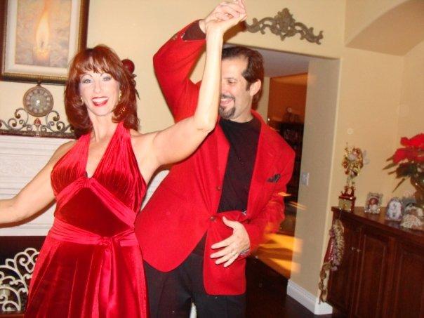 Still dancing! At home - New Year's Eve 2008