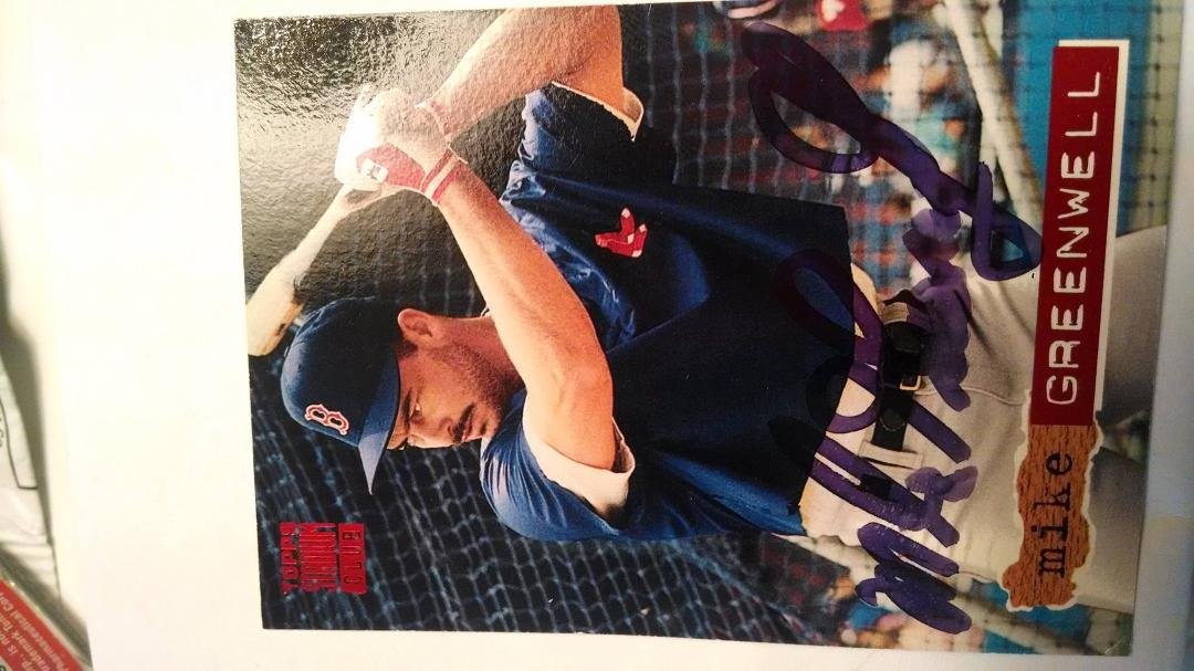 Got the boy an autographed card