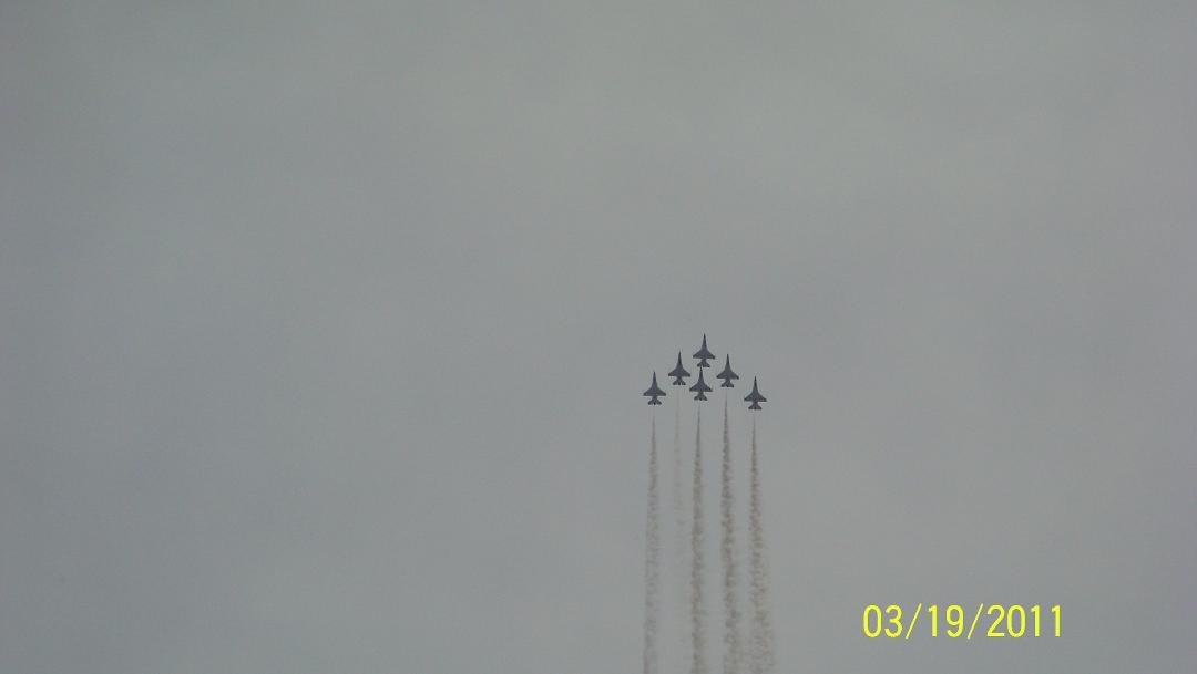 Thunderbirds in town this weekend