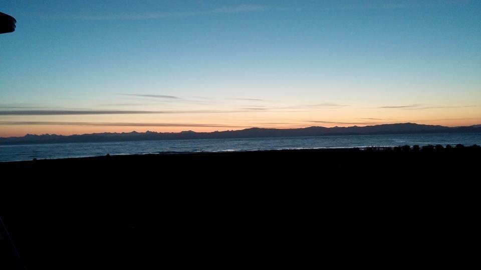 Qualicum Bay. 4:30 sunrise