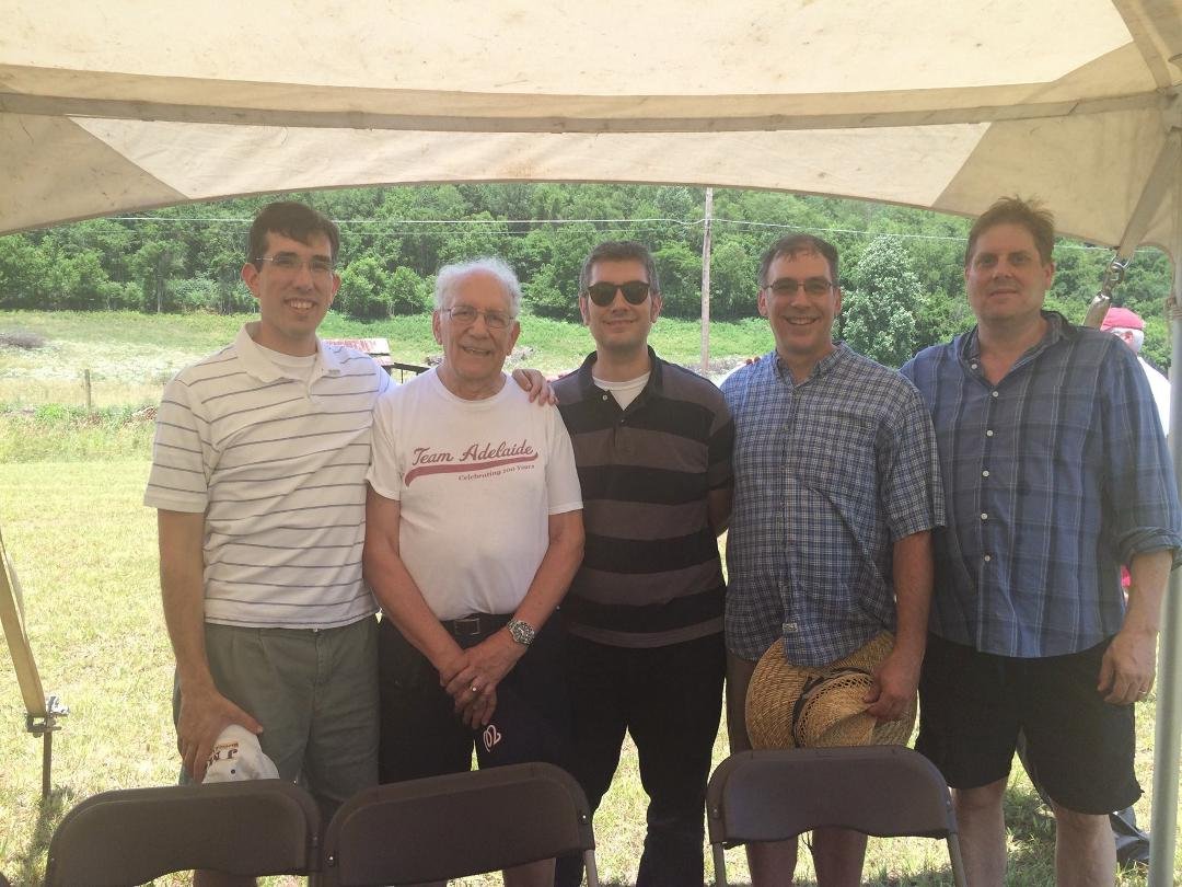 Five dads: Matt, Herb, David, Paul & Tom Tolman
#FatherHoodChallenge