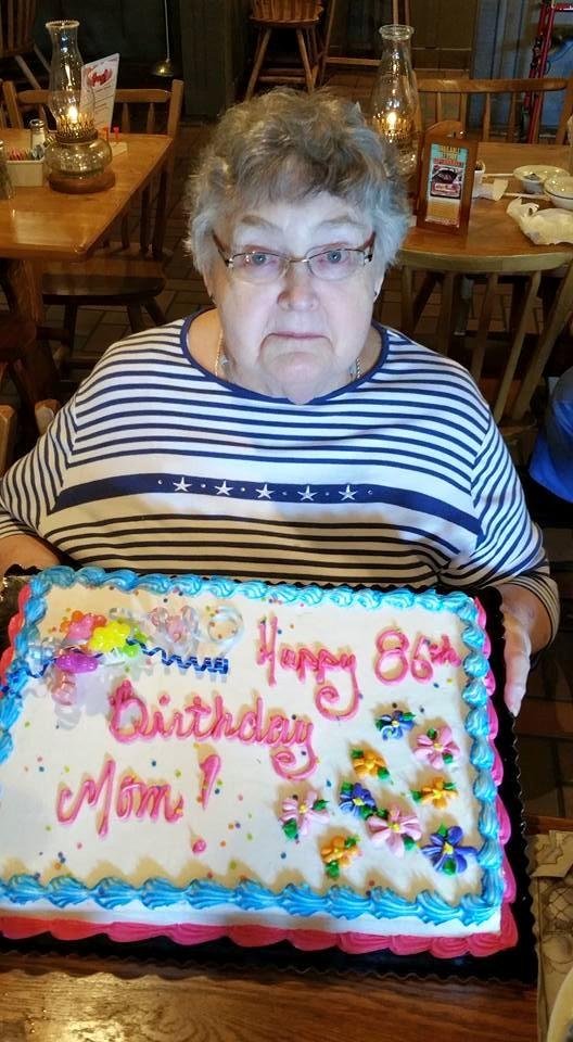 Happy Birthday Mom ! 86 years young !!!!