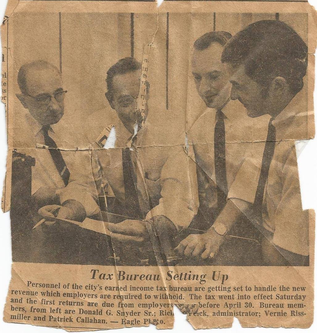 TBT-Back when I was the "Taxman" about 1969