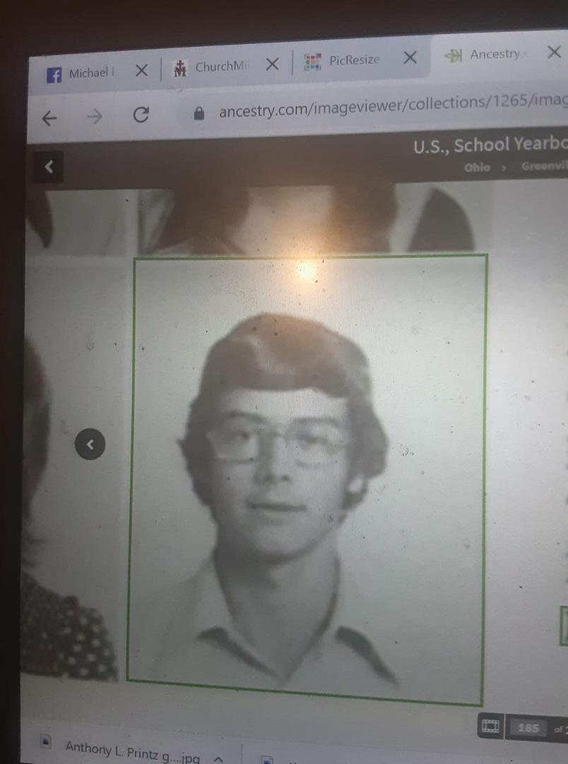 Bruce allen snyder hs Greenville oh 1975