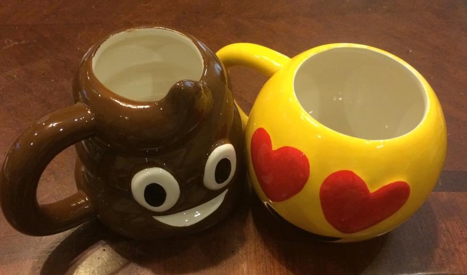 Thanks Cheryl Eason Peeler and Bryan. For the gift of these cups for our Anniversary. 26 years feels like eternity 🤡