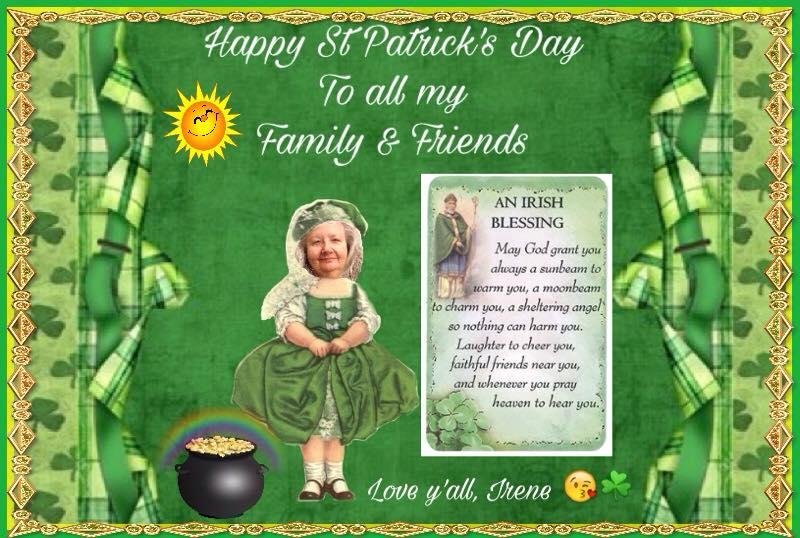 ☘ Happy St Pats Day y'all 😘 ☘