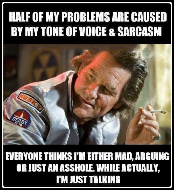 Just saying....