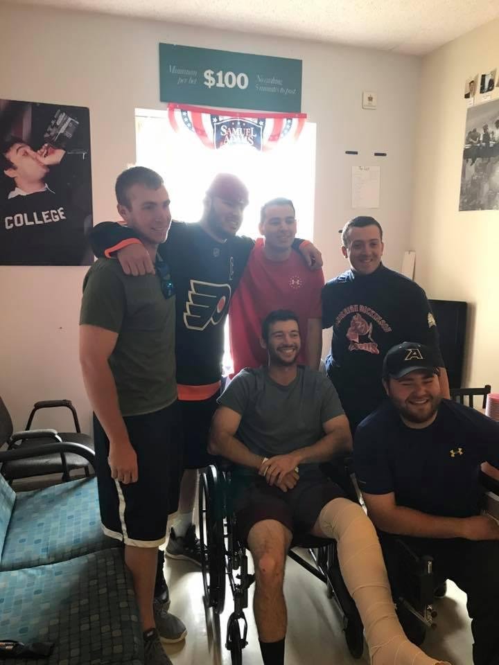 FDU baseball wishing Garrett well