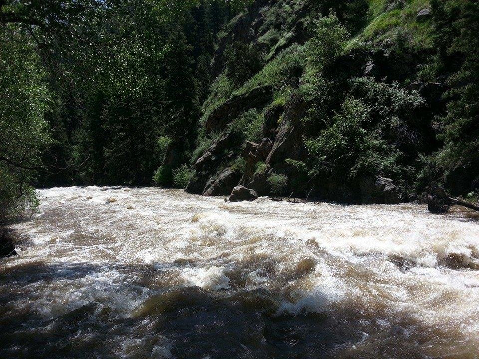 Wild runoff on Clear Creek
