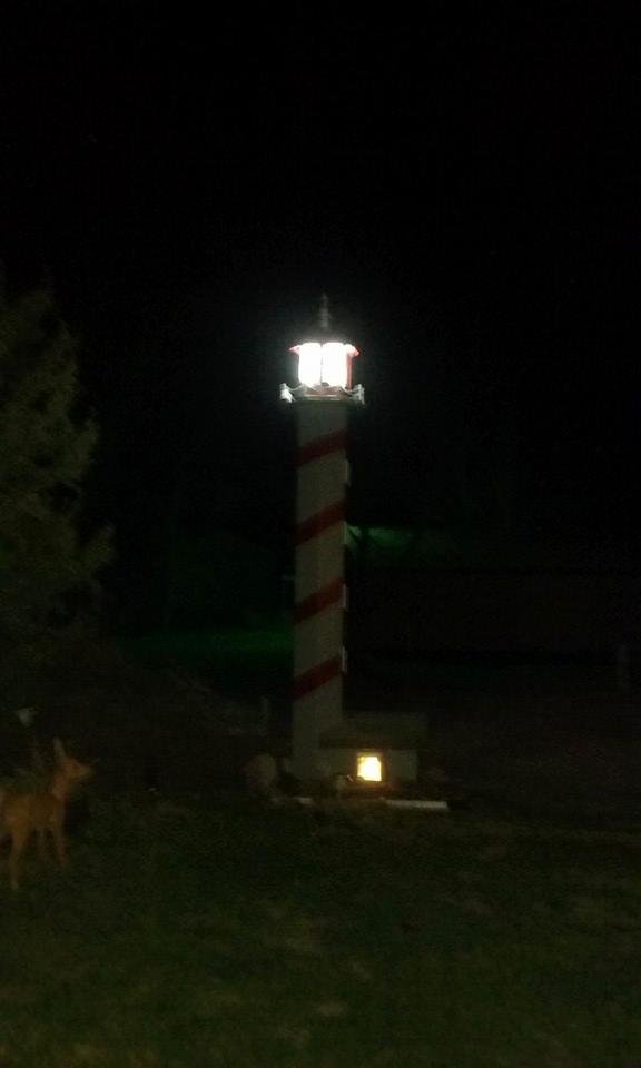 My night time lighthouse, isn't it beautiful?