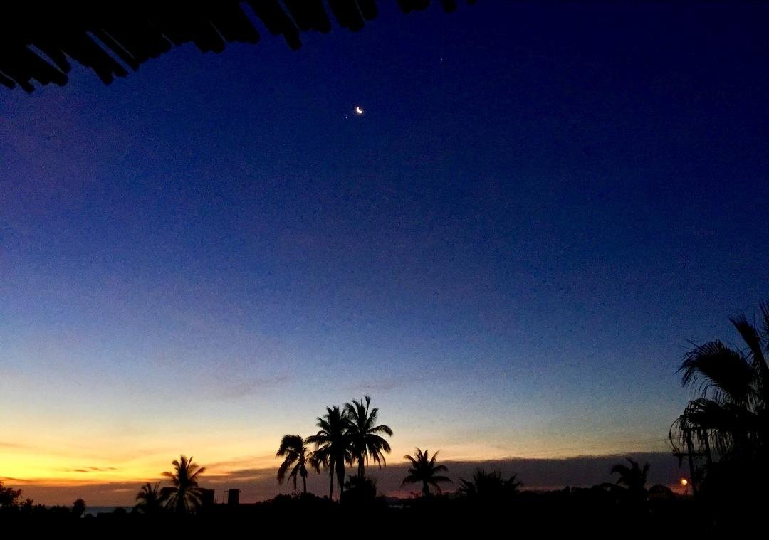 There are many benefits to getting up early. This is one of them. It also makes a beautiful day last longer.