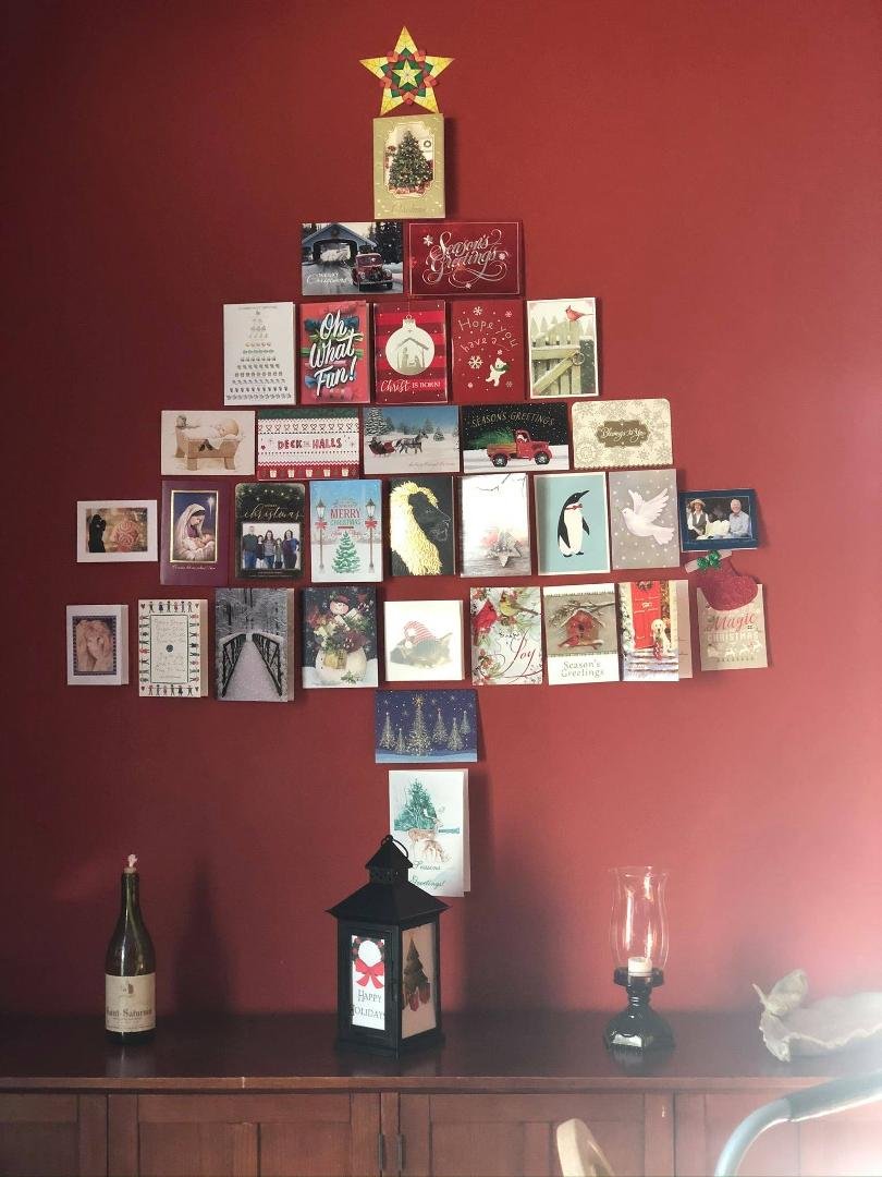 Tree is up. The only kind I can do that the cats don't try to climb or eat.