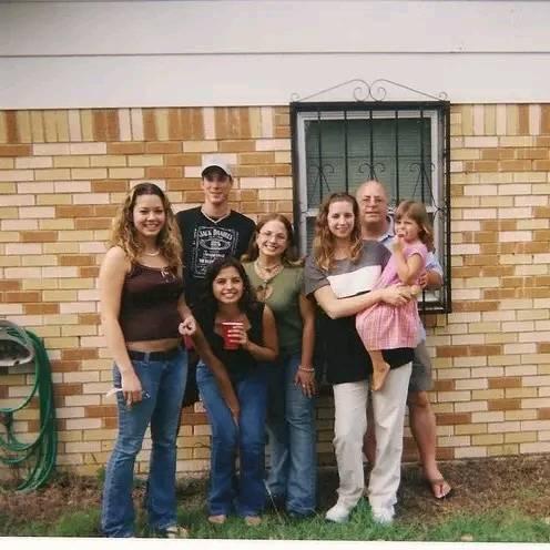 Somebody sent me this asking if I had a secret family.  LOL!!!  No, not me, he may be in shorts, but I don't wear sandals.