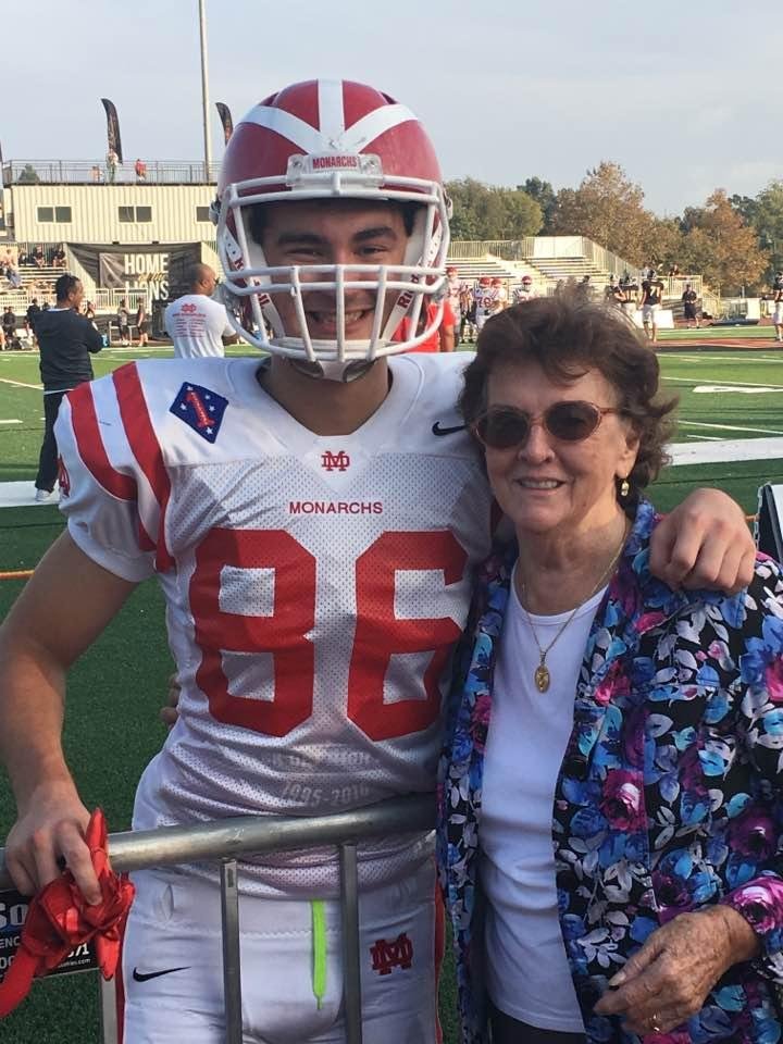 My son Kale and grandma/mom
