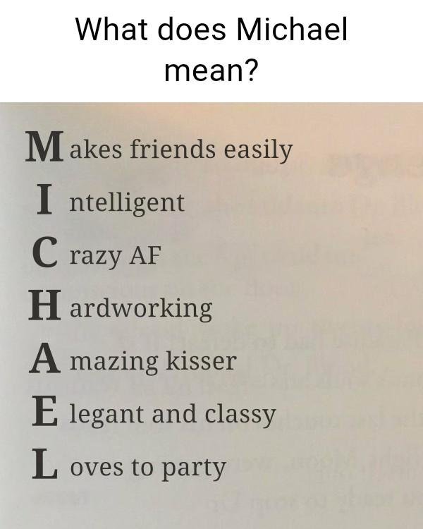 I knew I had an awesome name!