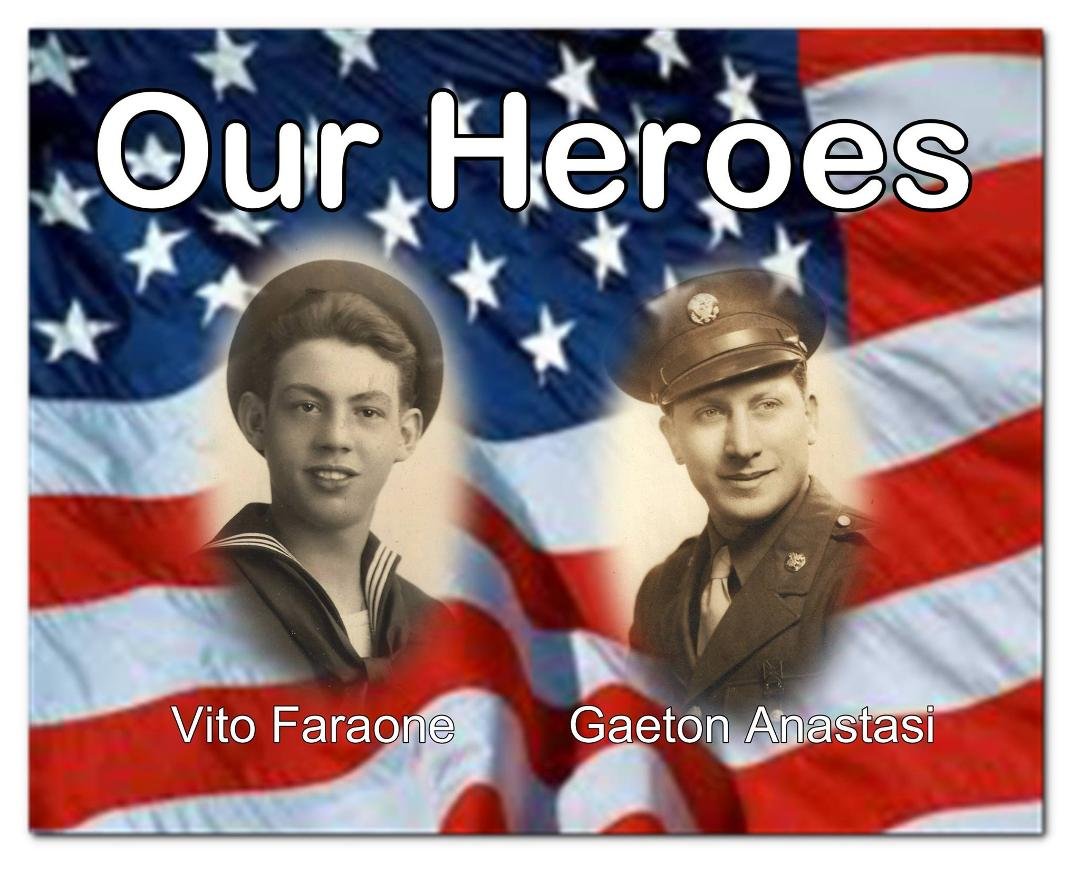 Remembering our dads; our heroes…. Both served honorably in WWII