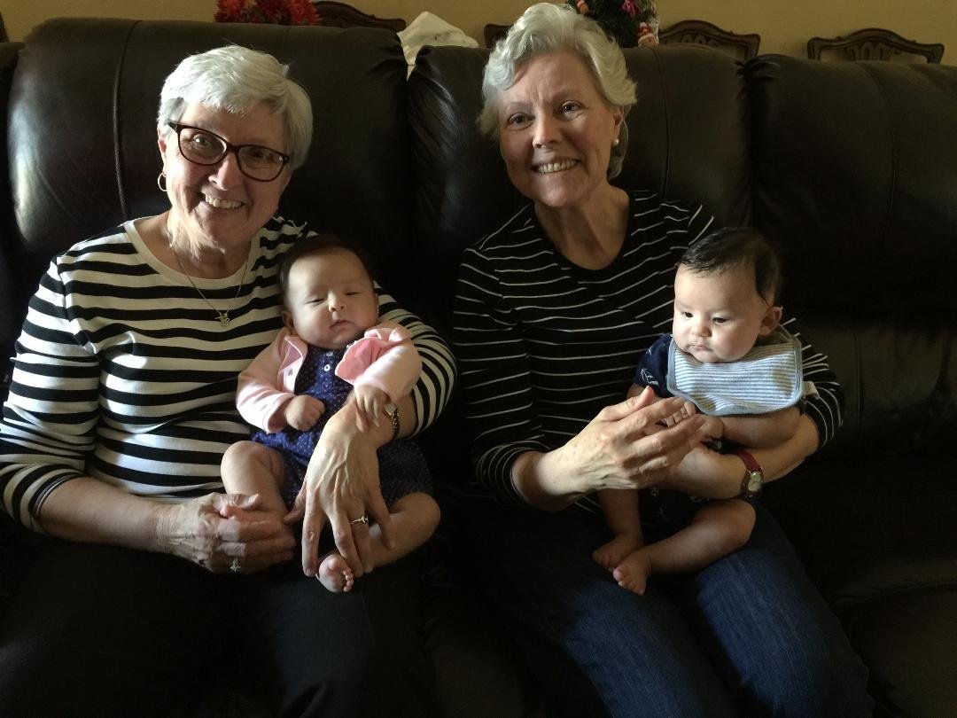 We got to play with the most adorable twins, Isaiah and Alexis. Thank you so much Monica, it was such a nice visit.