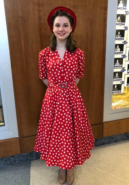 Happy Sweet 16th birthday to our precious granddaughter Laurel Cade. An honor student, accomplished musician, kind, loving, considerate, nearly perfect young lady and quite the Drama Queen, she is shown here in costume for