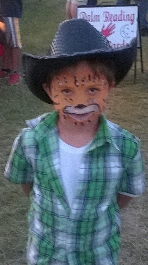 My little cowboy tiger