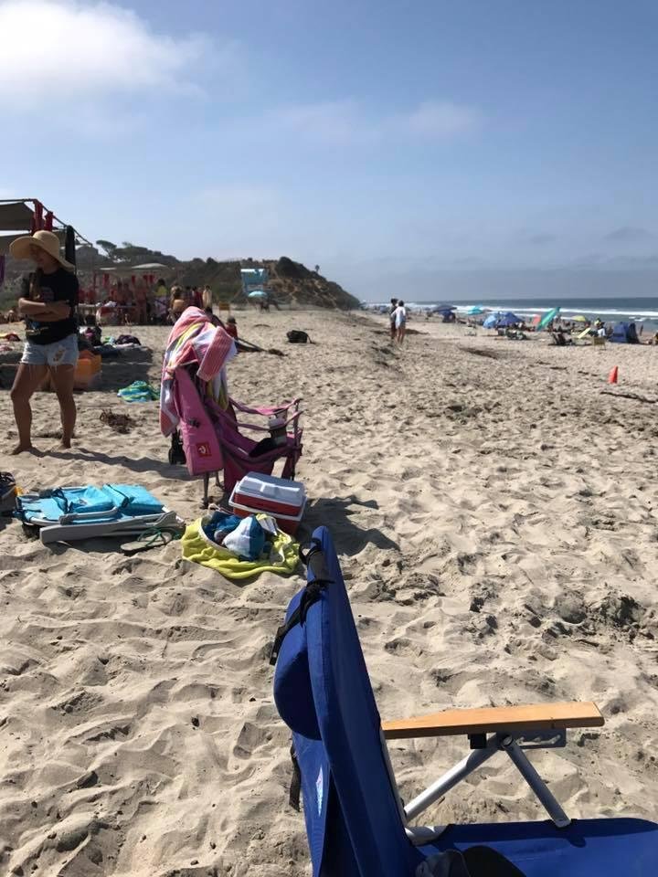 Good pic of the bluff in the distant, where my cottage was located. 4 years of beach paradise!
Taking at Carlsbad JR Lifeguard reward ceremony...
