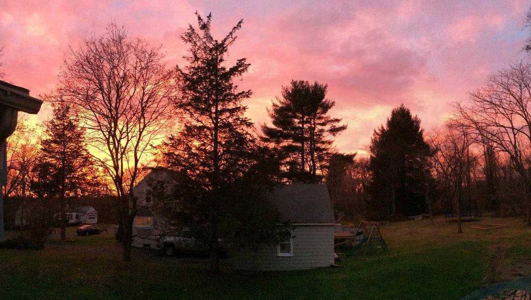 Beautiful sunset tonight