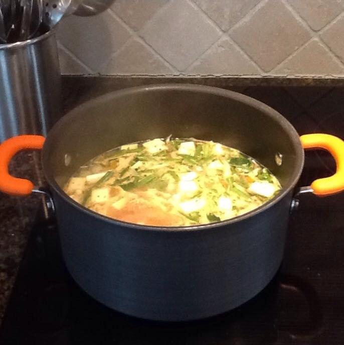 Garden Vegetable Soup - can't get more "back to basics" than this, lol.