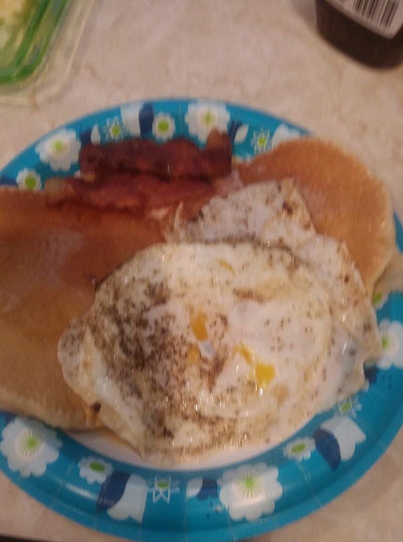 Nice meal for a snowy day.🤗