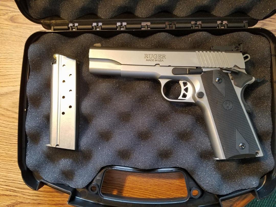 Say hello to my little friend a 10 mm Ruger.