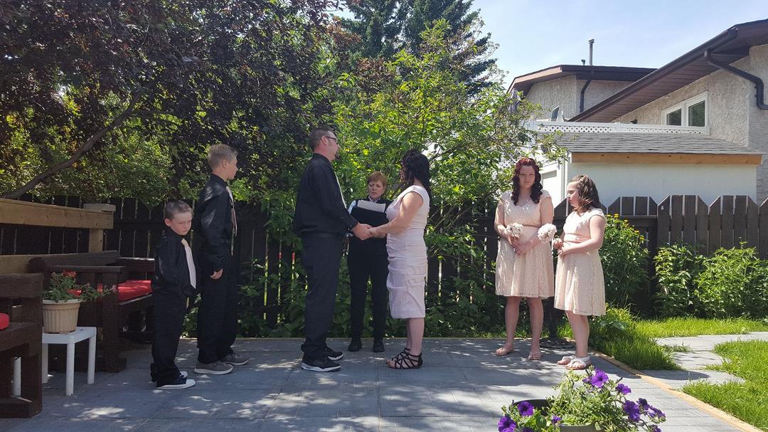 Just Married ♥️- Happy family