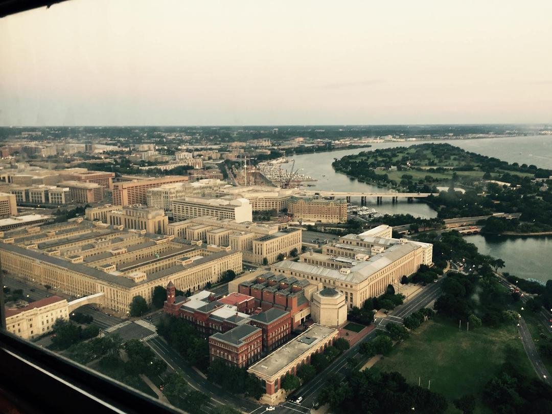 A few shots from the top of Washington monument.