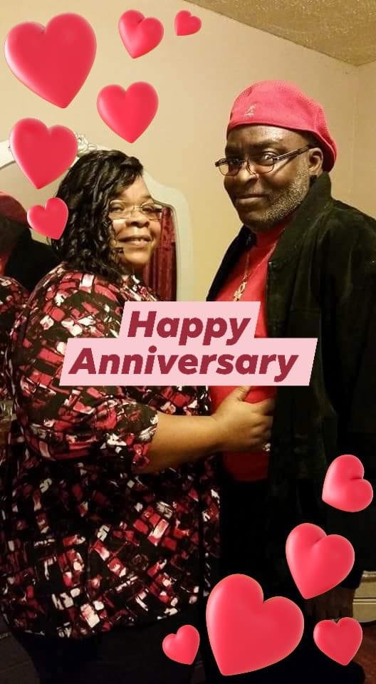 Great morning to all but to one very special Lady my ride or die for 31 years joined at the hip for 27 here's to you baby nothing but Love for you .🥂🍾🥂