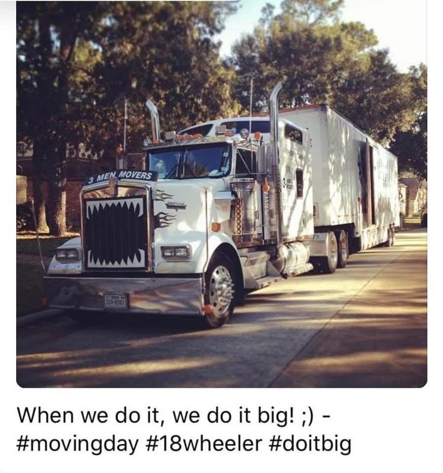 11 years ago today this huge thing was sitting in front of my house in Houston as about 6-8 men were busily filling it up with everything that hadn’t already been gotten rid of. When they got it empty and the 18-wheeler fu