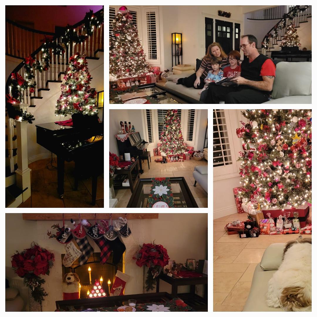 Merry Christmas to all of my family & friends! What a year we have all had, ending with Christmas at our new 3 generation house.