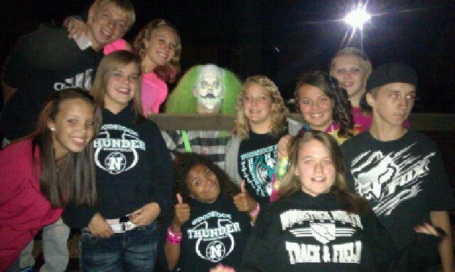 He fits in with the rest of the clowns!!