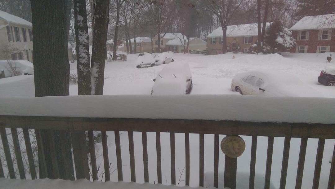 Vehicle on the left is ours!!