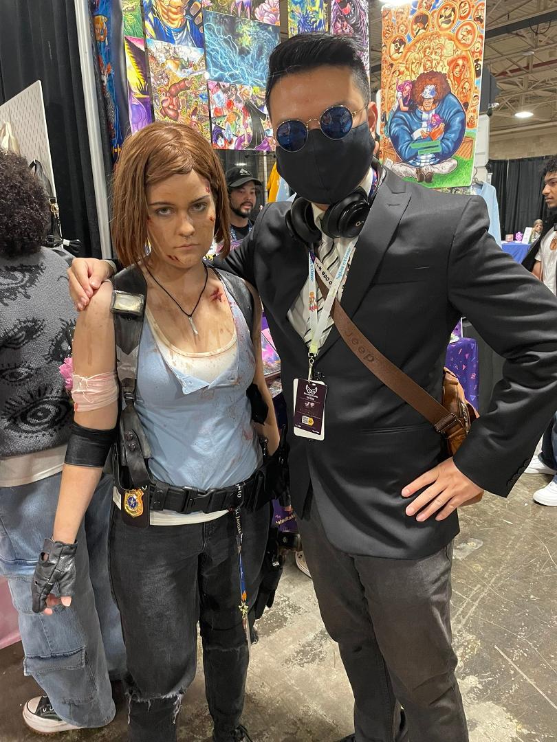 Me and Lizzy as Jill Valentine