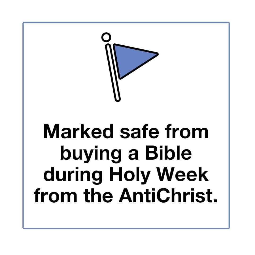 I can't stress this enough. IF you believe in the Christian God, you need to recognize what you're doing.