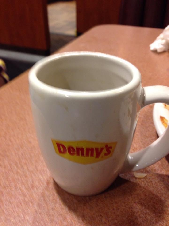 Who in the world has coffee at 7pm!!! Oh yeah this guy