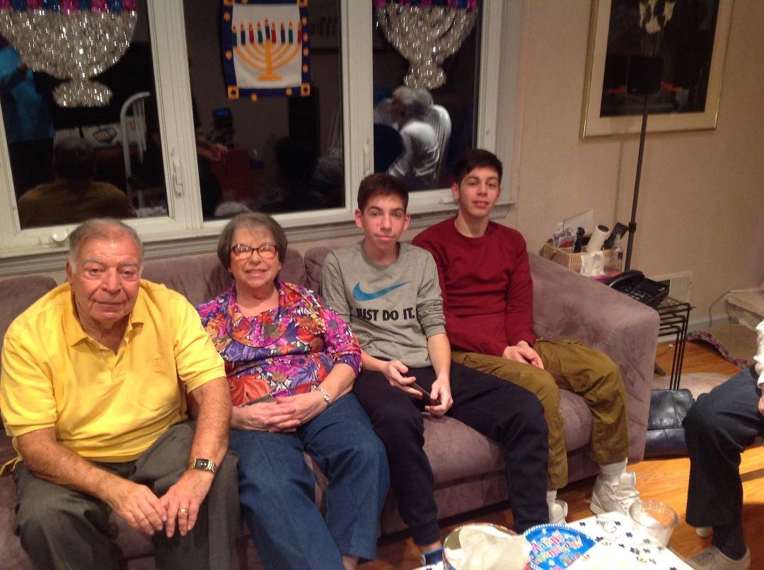 Chanukah at the Binders. :)