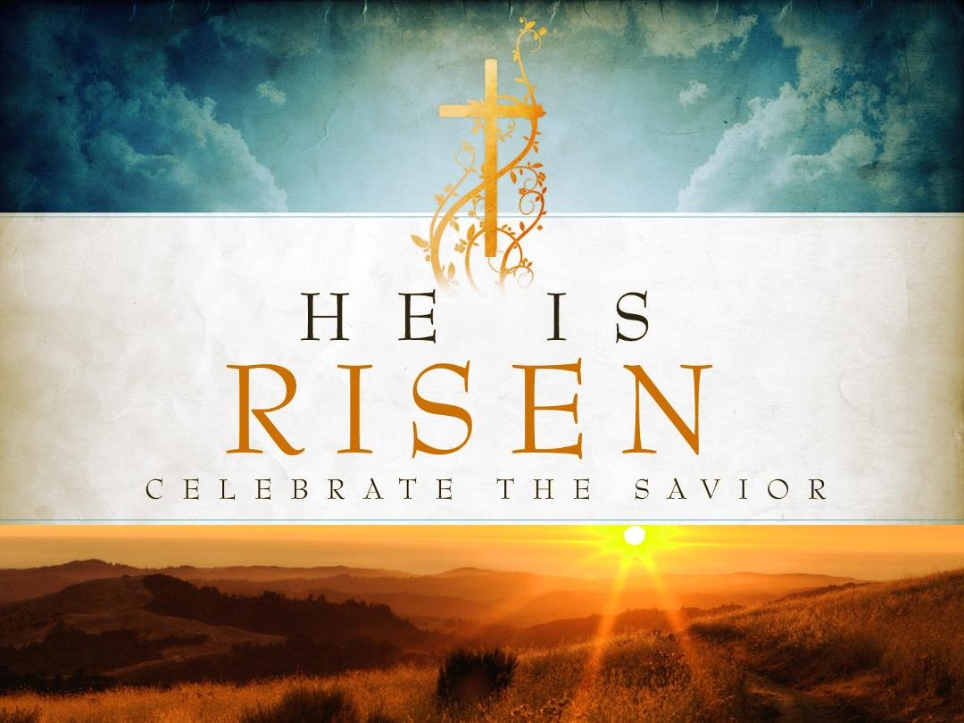 Celebrating our risen Lord!