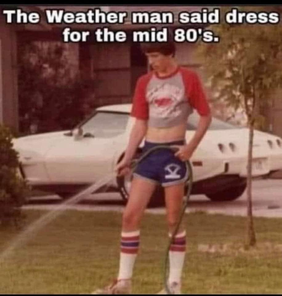 Where did I put those tube socks?  Hmmm...