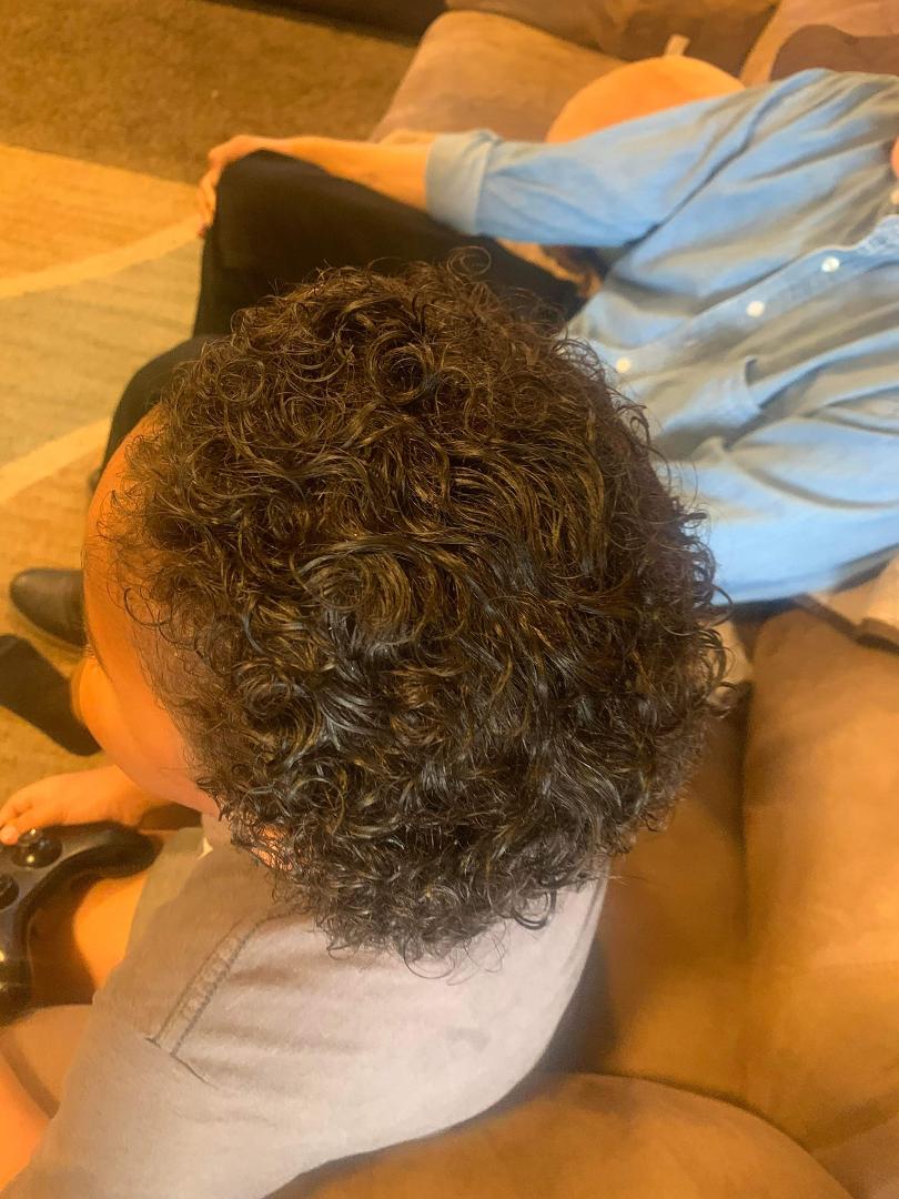 Experience the transformation with Cheri Jenkins' hair care products! My son Adriens' hair is a testament to her exceptional skill and dedication. Visit her Etsy shop ZandDHairspot and indulge in the best for your hair, reg