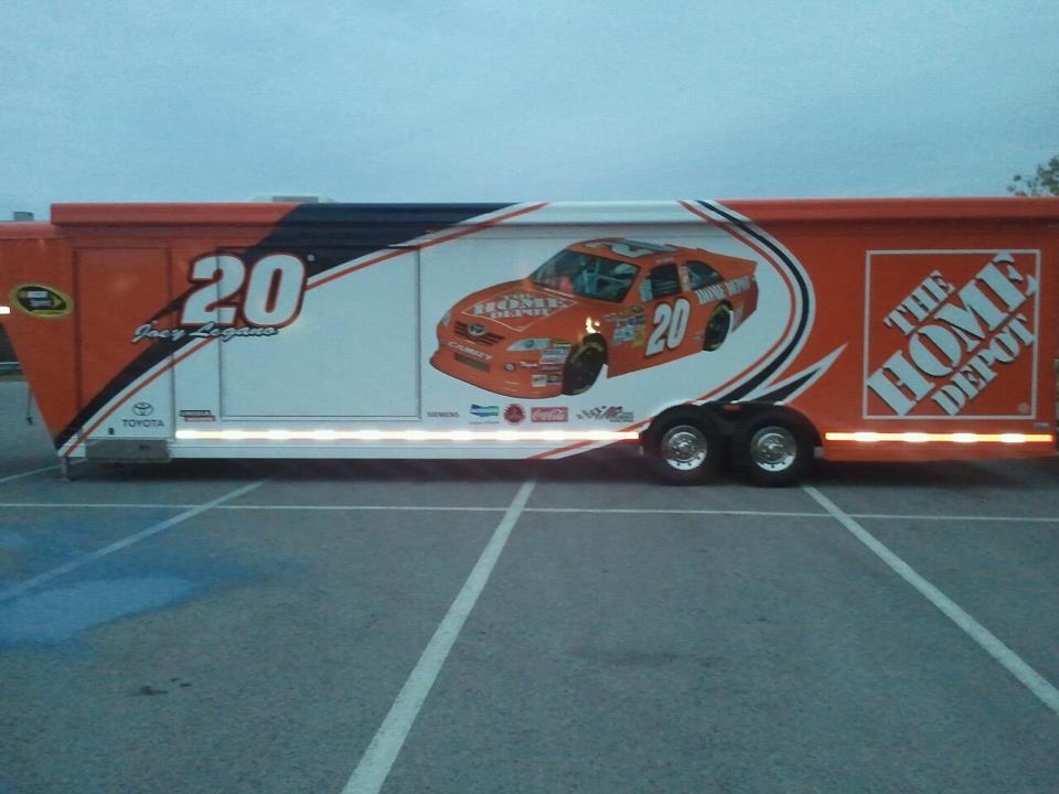 This thursday from 10-3, the Home Depot race car will be on display at the Bridgeport Home Depot. You'll be able to get pics of the car, and purchase Nascar apparel and merchandise, its going to be a fun day, if you have a 