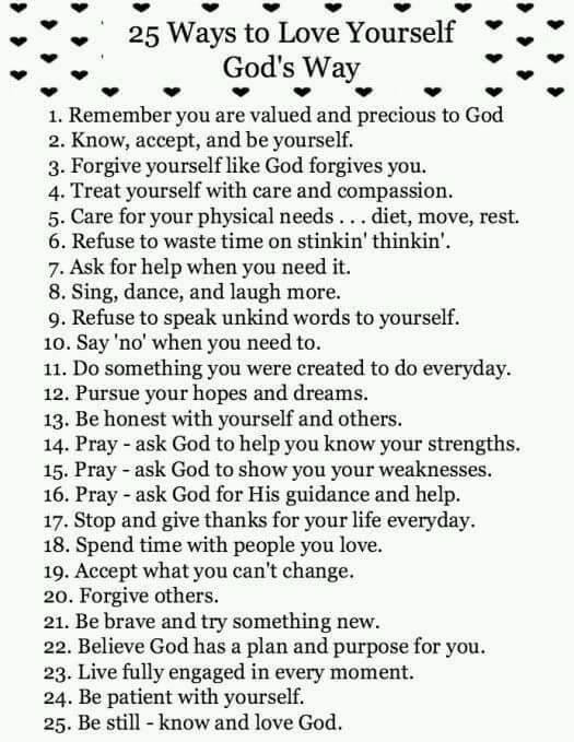 Get out of God's way and let God Love you and Guide you...... He loves you, now love Him back
Live for Him,respect God!♡♡♡!