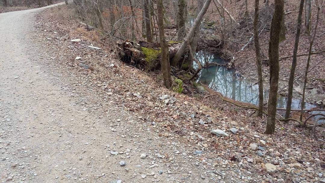 Nature made a land bridge.